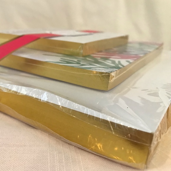 Lilly Pulitzer Notepad Set of 3 Mermaids Cove Pads - Picture 5 of 6